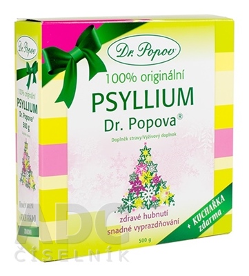 DR. POPOV PSYLLIUM Vianočné balenie