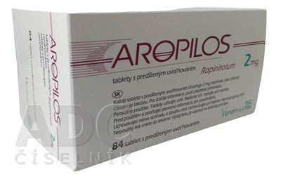 AROPILOS 2 mg tablety s predĺženým uvoľňovaním