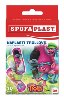 3M SPOFAPLAST č.113 Náplasti TROLLOVIA