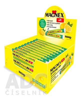 Vitabalans MAGNEX 375 mg + B6 effervescent DISPLEJ