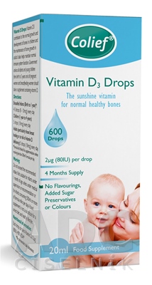 Colief Vitamin D3 Drops