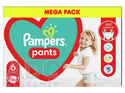 PAMPERS Active PANTS BOX 6 (MEGA PACK)