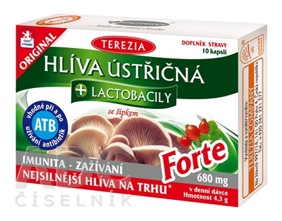 TEREZIA HLIVA USTRICOVITÁ + LAKTOBACILY