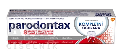 Parodontax Kompletná ochrana WHITENING