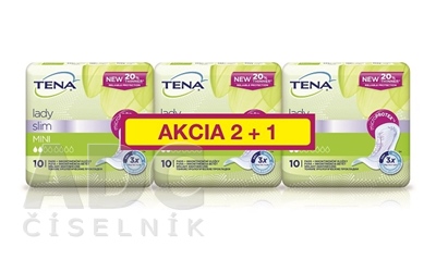 TENA Lady Slim MINI NEW AKCIA 2+1