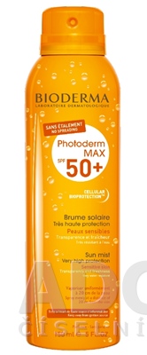 BIODERMA Photoderm Opaľovacia hmla SPF 50+ (V3)