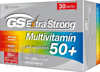 GS Extra Strong Multivitamín 50+