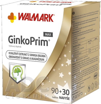 WALMARK GinkoPrim MAX (inov. obal 2018)