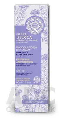 NATURA SIBERICA RHODIOLA ROSEA Day Cream