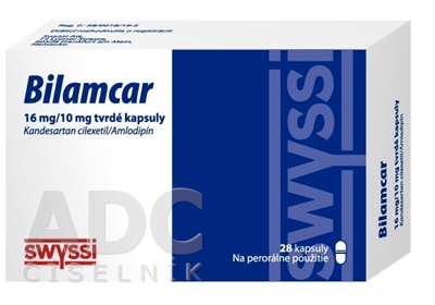 Bilamcar 16 mg/10 mg tvrdé kapsuly