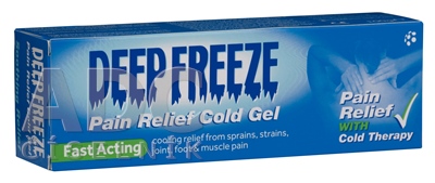Deep Freeze Pain Relief Cold Gel