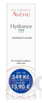 AVENE HYDRANCE LÉGÈRE EMULSION HYDRATANTE (zľava)