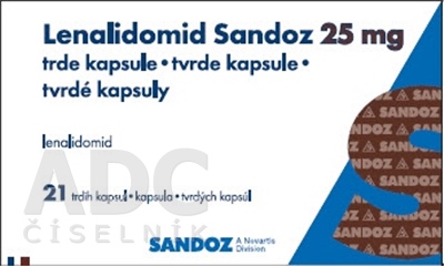 Lenalidomid Sandoz 25 mg