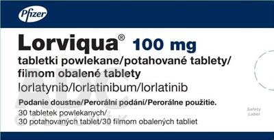 Lorviqua 100 mg filmom obalené tablety