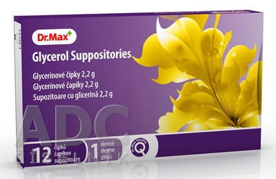 Dr.Max Glycerol Suppositories (inov.2019)