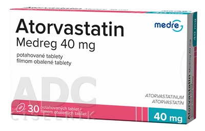 Atorvastatin Medreg 40 mg