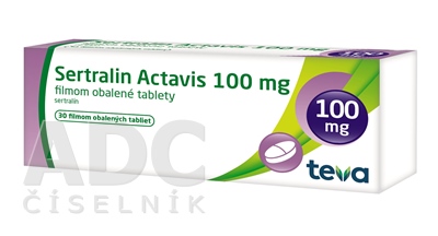 Sertralin Actavis 100 mg