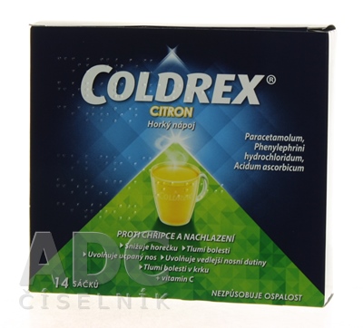 COLDREX Horúci nápoj Citrón