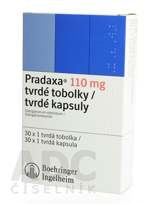 Pradaxa 110 mg tvrdé kapsuly