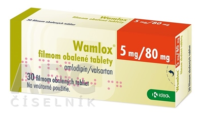 Wamlox 5 mg/80 mg filmom obalené tablety - ADC.sk