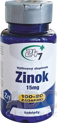 24/7 Plus Zinok15 mg