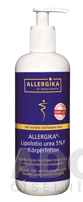 ALLERGIKA LIPOLOTIO UREA 5% F
