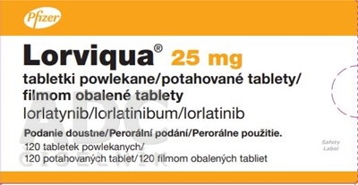Lorviqua 25 mg filmom obalené tablety
