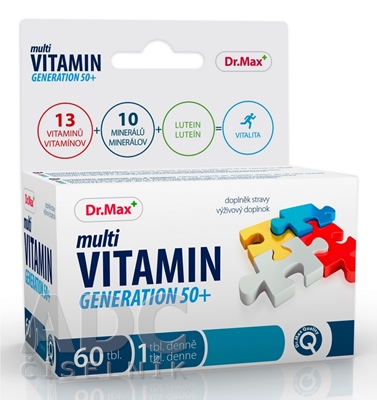 Dr.Max MultiVITAMIN GENERATION 50+ (inov. 2018)