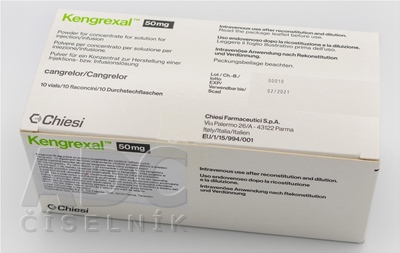 Kengrexal 50 mg prášok na konc. pre inf/inj roztok