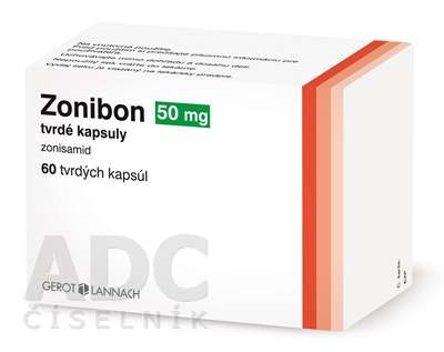 Zonibon 50 mg tvrdé kapsuly