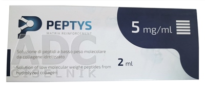 PEPTYS 5 roztok hydrolyzovaného kolagénu 5 mg/ml