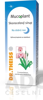 Mucoplant Skorocelový sirup Na dobrú noc