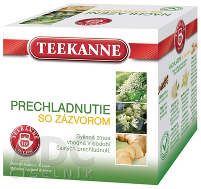 TEEKANNE PRECHLADNUTIE SO ZÁZVOROM - Dr.Max