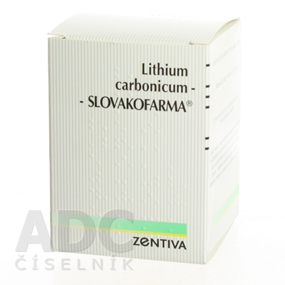 Lithium carbonicum - SLOVAKOFARMA