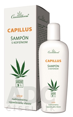 Cannaderm CAPILLUS - šampón s kofeínom NEW