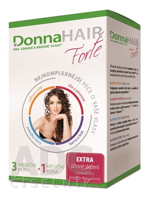 DonnaHAIR Forte 4 mesačná kúra