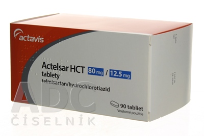 Actelsar HCT 80 mg/12,5 mg tablety