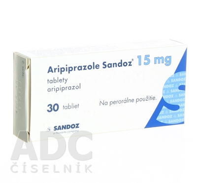 Aripiprazole Sandoz 15 mg tablety