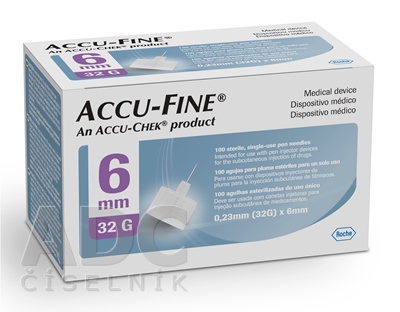 ACCU-FINE 32G (0,23 mm x 6 mm)