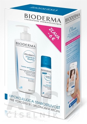 BIODERMA Atoderm Intensive Baume + SOS sprej
