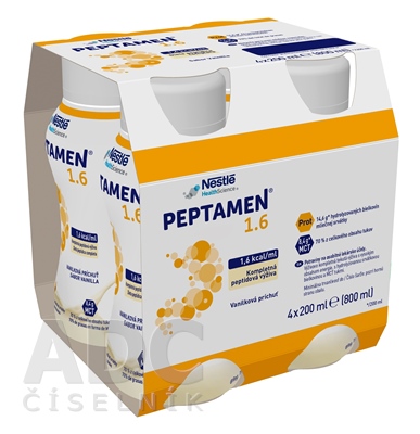 PEPTAMEN 1.6 Vanilková príchuť