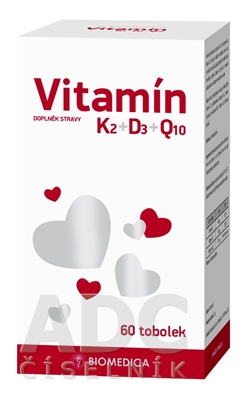 BIOMEDICA Vitamín K2+D3+Q10
