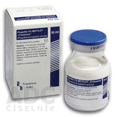 Propofol MCT/LCT Fresenius 10 mg/ml