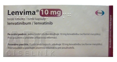 LENVIMA 10 mg tvrdé kapsuly