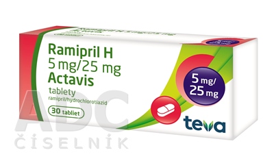 Ramipril H 5 mg/25 mg Actavis
