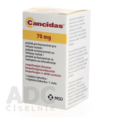 CANCIDAS 70 mg