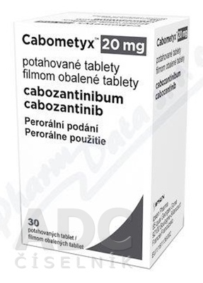 CABOMETYX 20 mg filmom obalené tablety