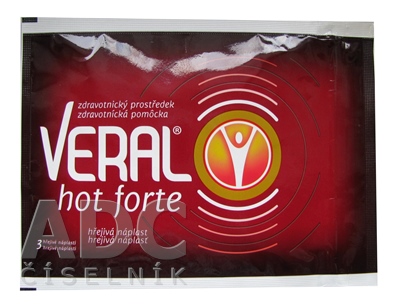 VERAL HOT Forte hrejivá náplasť
