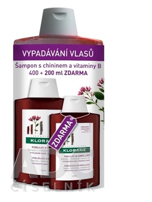 KLORANE SHAMPOOING À LA QUININE ET AUX VITAMINES B
