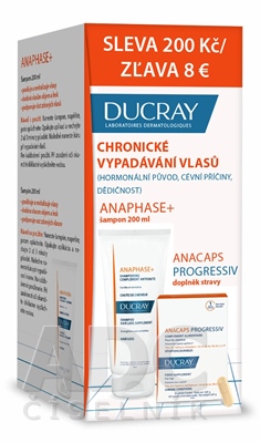 DUCRAY ANAPHASE+ SHAMPOO (zľava)